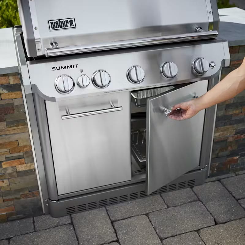 Weber Outdoor Cooking > Outdoor Kitchens > Islands Weber Summit SB38 S Built-In Gas Grill