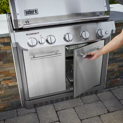 Weber Outdoor Cooking > Outdoor Kitchens > Islands Weber Summit SB38 S Built-In Gas Grill
