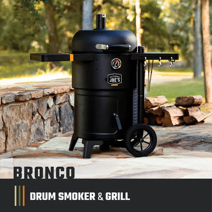 Oklahoma Joe's Bronco Drum Smoker & Grill