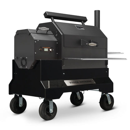 Yoder Outdoor Cooking > Smokers > Pellet Grills Black Yoder Smokers YS640S Competition Pellet Grill and Cart
