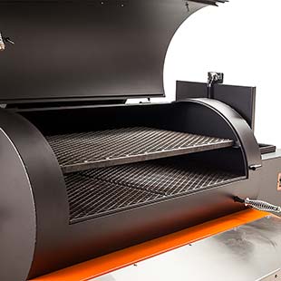 Yoder Outdoor Cooking > Smokers > Pellet Grills CIMARRONS with Competition Cart