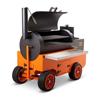 Yoder Outdoor Cooking > Smokers > Pellet Grills CIMARRONS with Competition Cart