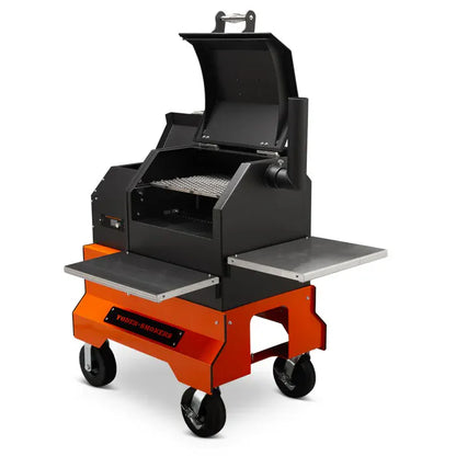 Yoder Outdoor Cooking > Smokers > Pellet Grills Yoder YS480S Pellet Grill with Competition Cart