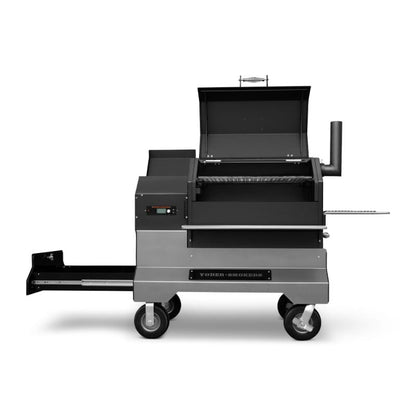 Yoder Outdoor Cooking > Smokers Yoder Smokers YS640S Competition Pellet Grill and Cart with Storage Drawer