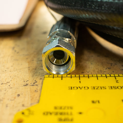 3/8 or 1/2 Inch NG / LP Hose with Quick Disconnect Fittings Kit - CSA Approved