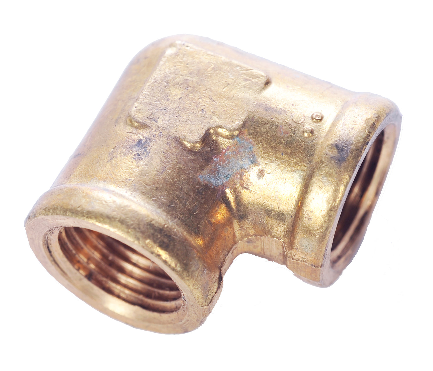Brass Fitting - 100C 3/8" Female to 3/8" Female Pipe Thread Elbow | Barbecues Galore Get it online or in store in Burlington, Oakville, Etobicoke, and Calgary