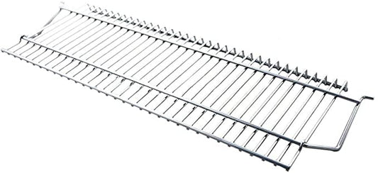 Broil King 10225E390 27 ¾” x 10” chrome warming rack.  Available at Barbecues Galore at our 5 locations: Burlington, Oakville and Etobicoke, Ontario, and two in Calgary, Alberta.