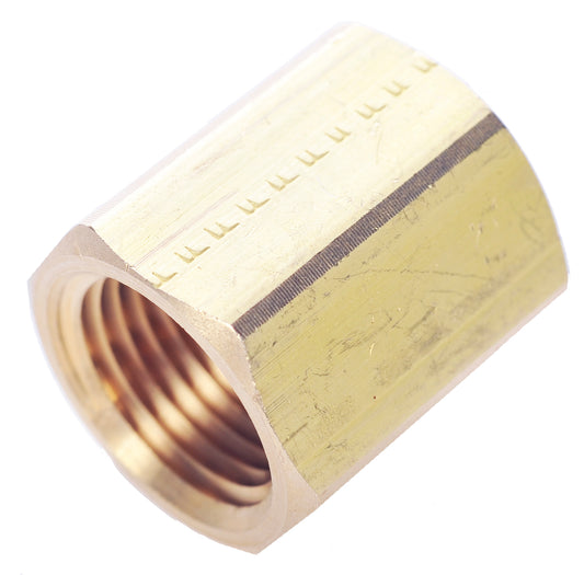 Brass Fitting - 103C 3/8" Female to 3/8" Female Pipe Thread | Barbecues Galore Get it online or in store in Burlington, Oakville, Etobicoke, and Calgary