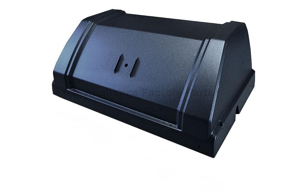 Broil King 10473E94 top 390 lid casting with sloped front.  Whether it’s a windstorm or just some rust build up, a new lid casting can go a long way to giving your grill a clean-up.  Available to order at Barbecues Galore: Burlington, Oakville, Etobicoke & Calgary.