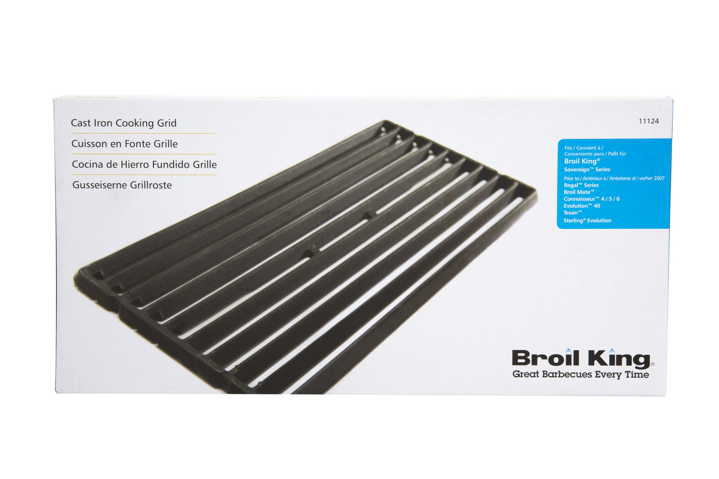 Broil King 11124 Cast Iron Replacement Cooking Grid | Barbecues Galore