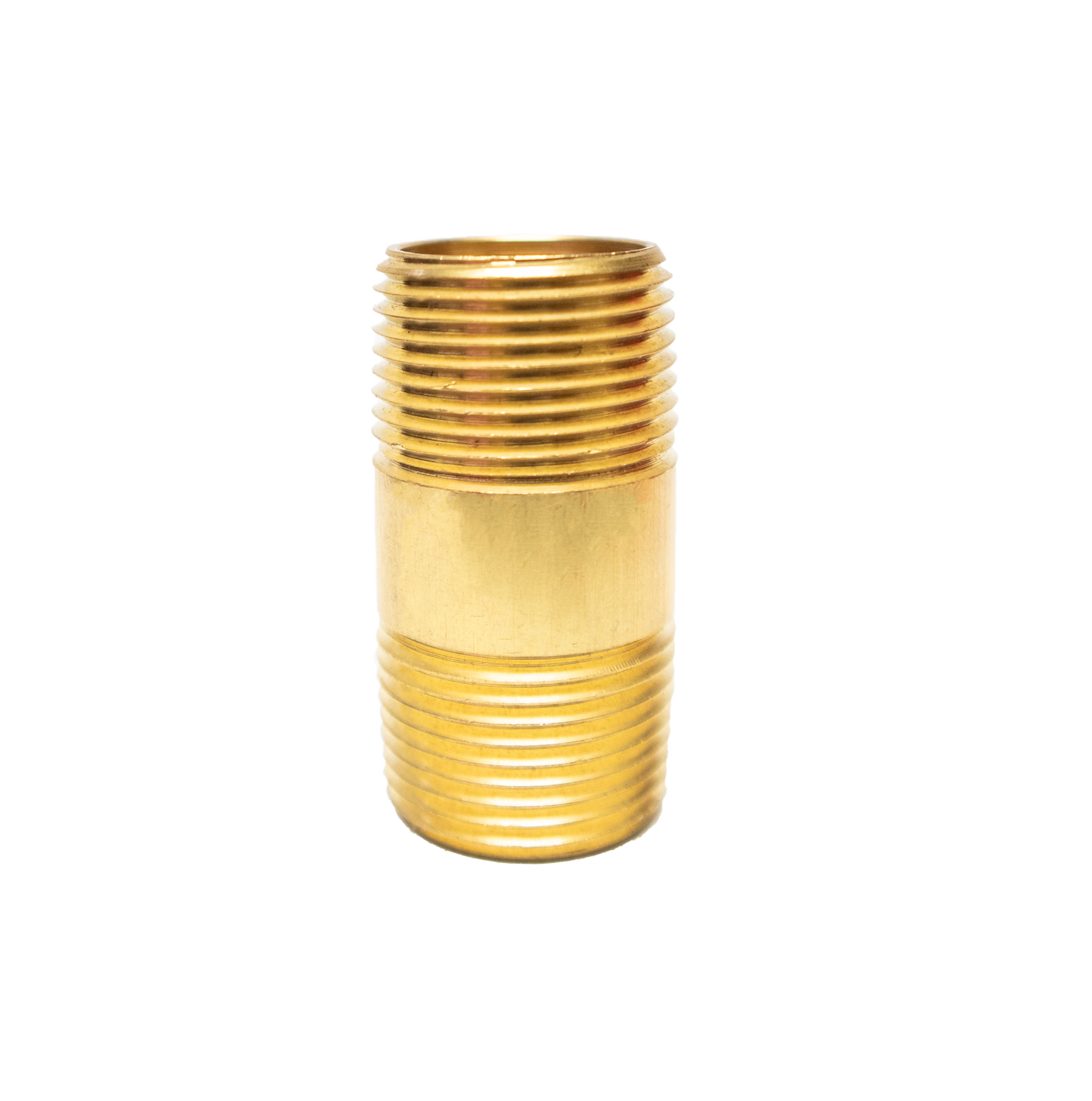 Brass Fitting 3/4" Male Pipe Thread to 3/4" Male Pipe Thread - 113E2