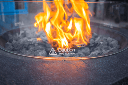 1867 Outdoor Living > Firepits > Firepit Accessories 1867 - 23.5" Diameter Round Glass Wind Guard