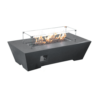1867 Outdoor Living > Firepits > Gas Firepits 1867 The Sonny Trapezoid Fire Table