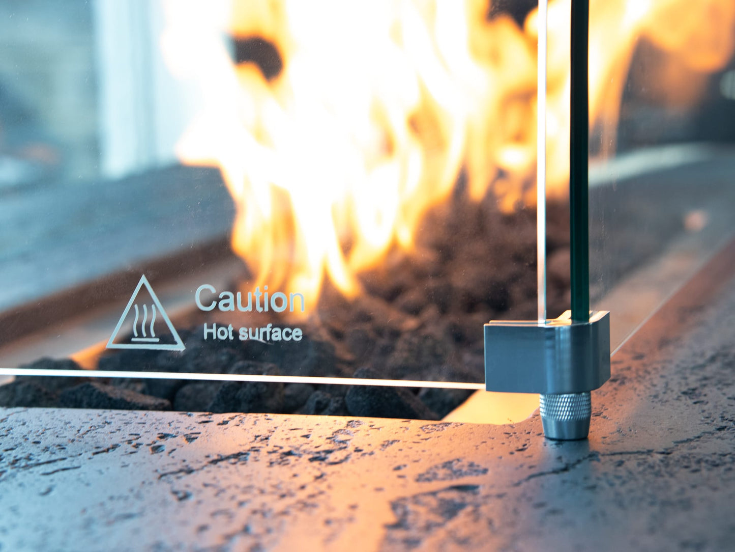 1867 Outdoor Living > Firepits > Gas Firepits 1867 The Sonny Trapezoid Fire Table