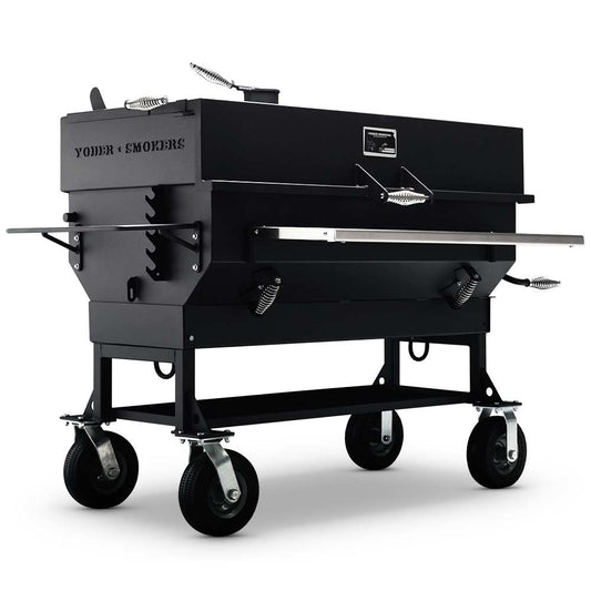 Yoder Flat Top 24"x48" Charcoal Grill Full Body