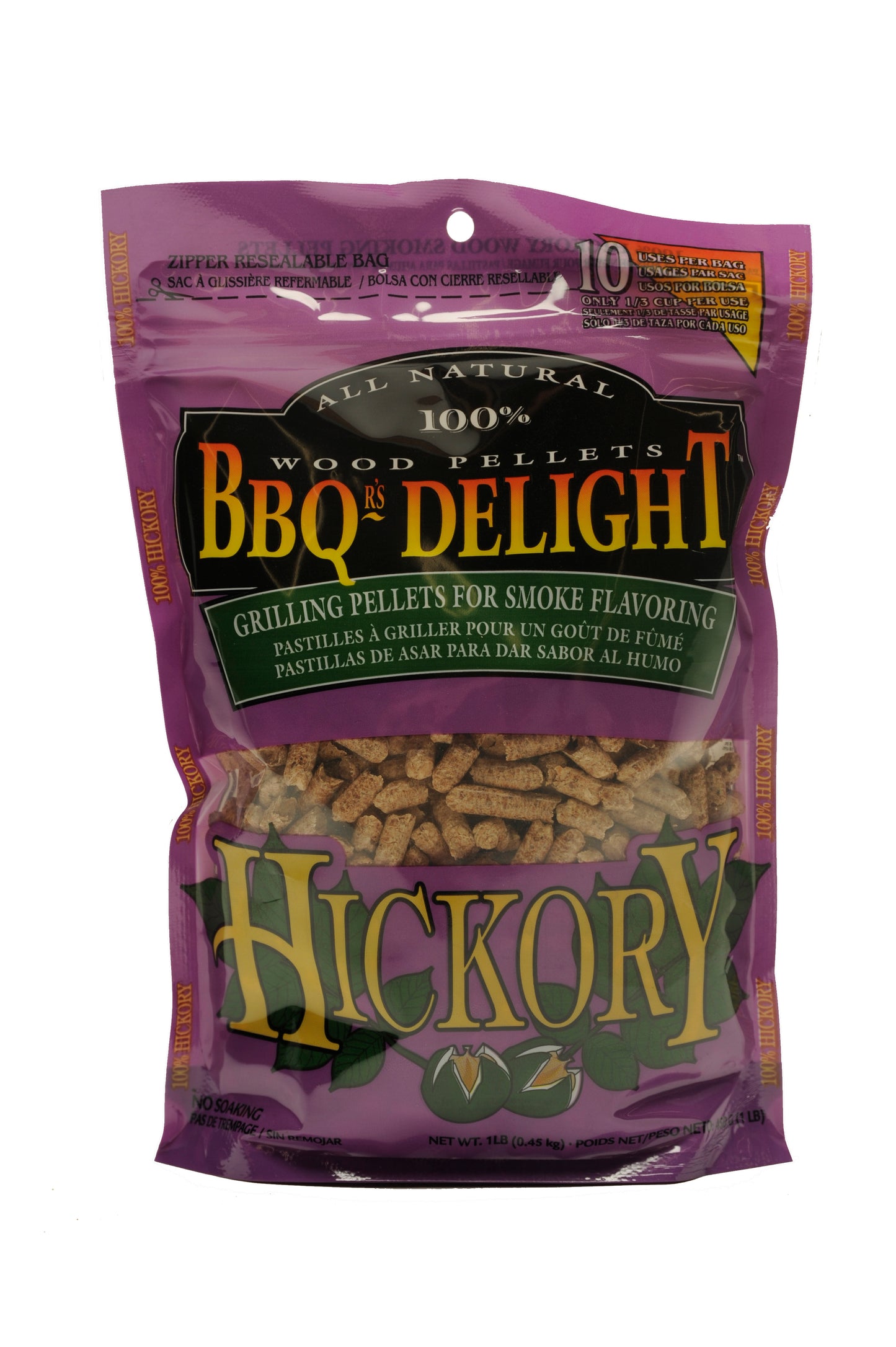 BBQr's Delight Pellets 1lb - Hickory
