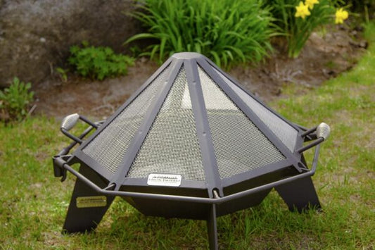 Iron Embers Stainless Steel Spark Screen - 2' Cottager