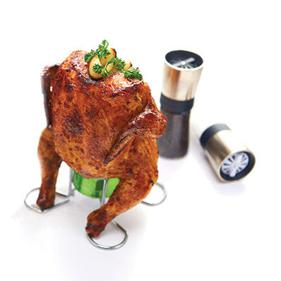 Grill Pro Chrome Wire Chicken Roaster