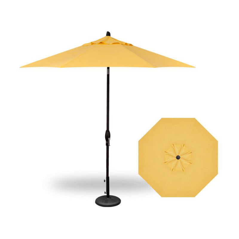 Treasure Garden UM8109 Auto Tilt Market Umbrella - Lemon (4838) - 9 FT