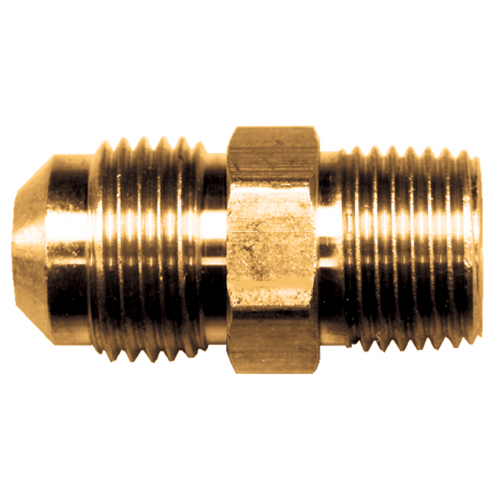 Brass Fitting - 488D 1/2" Male Flare to 1/2" Male Pipe Thread