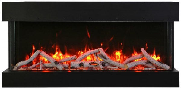 Amantii Tru-View 50" 3-Sided Linear Electric Fireplace