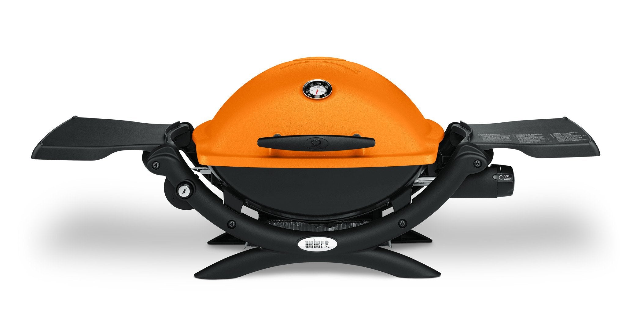 Weber Q 1200 Portable Grill Orange