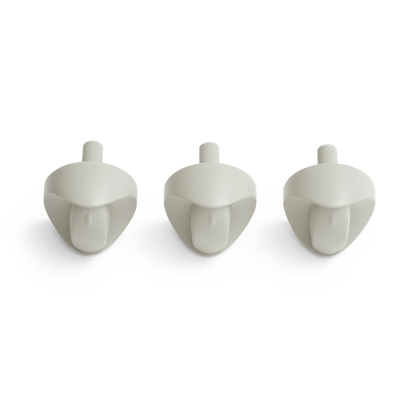 Weber 67676 Knobs - Genesis Silver B 