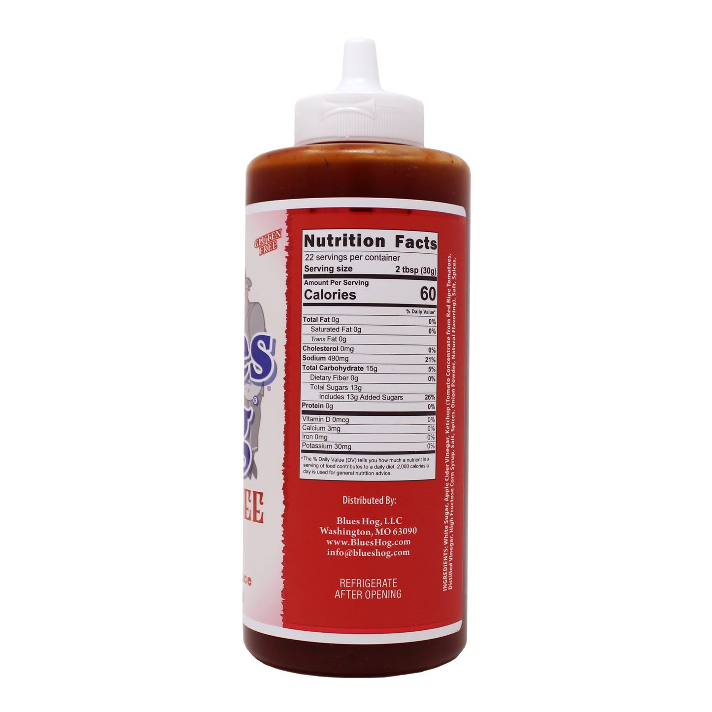 Blues Hog Tennessee Red Barbecue Sauce Squeeze Bottle