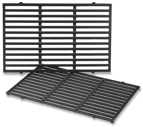Weber 7524 Replacement Cast Iron Grill Grates | Designed for the Genesis 300 series (pre-2017), these grills are perfect to grilling like the good ol’ days. Available to order in-store and online with Barbecues Galore: Burlington, Oakville, Etobicoke & Calgary.