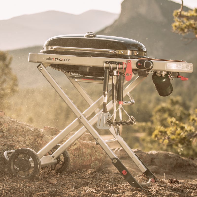 Weber RV Traveler Portable Grill Propane