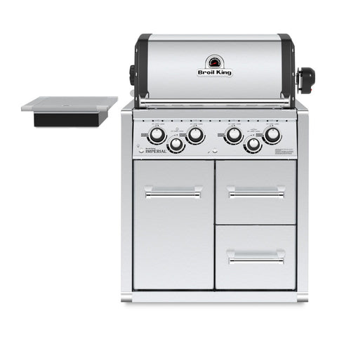 Broil King Imperial 490 with Built-In Cabinet - Natural Gas