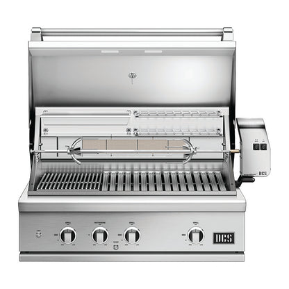 DCS 36" Series 9 Grill with Rotisserie and Charcoal - Natural Gas