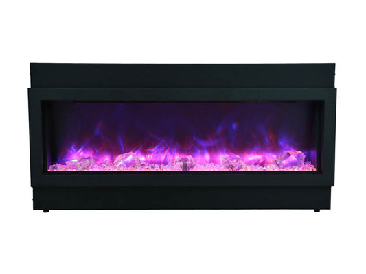 Amantii Panorama Series BI40-SLIM Electric Fireplace