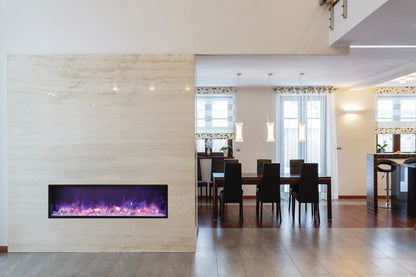 Amantii Panorama Series BI50-SLIM Electric Fireplace