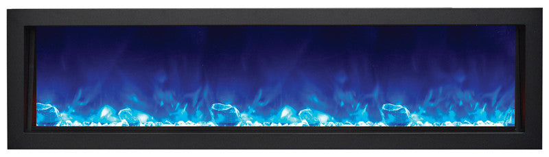 Amantii Panorama Series BI60-DEEP with blue light and glass media