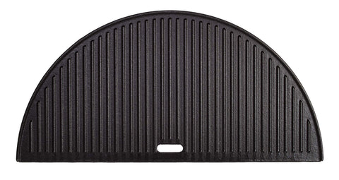 Kamado Joe Half Moon Cast Iron Reversible Griddle for Big Joe