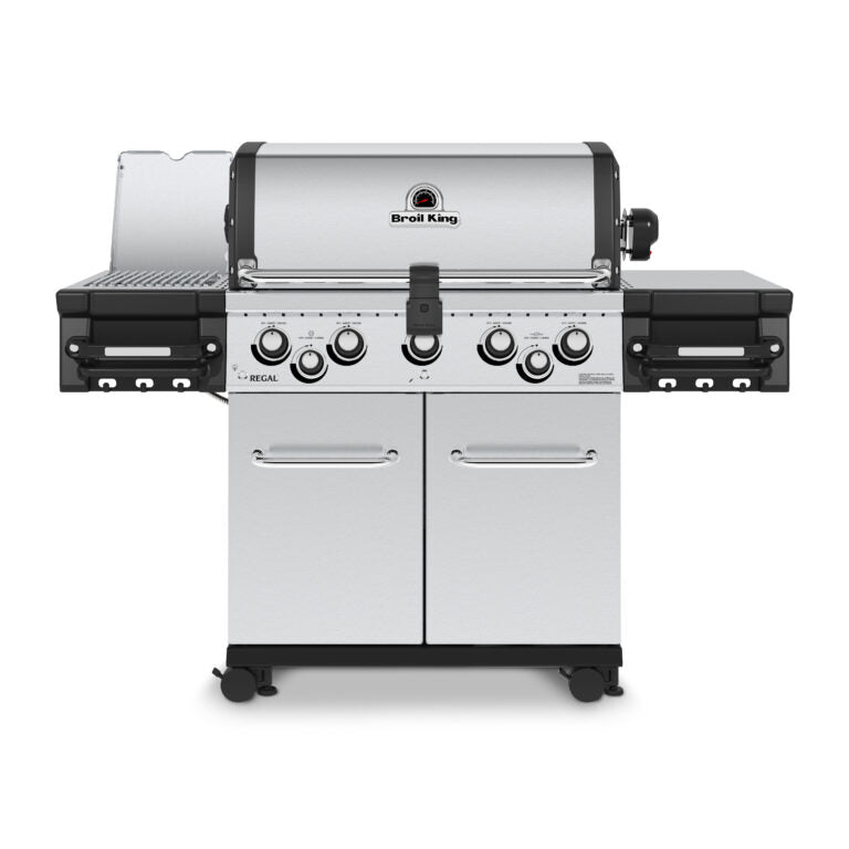 Broil King Regal S 590 PRO IR - Natural Gas | 5 Burners with an additional side sear and rear burner. Perfect for all year BBQing. | Barbecues Galore: Burlington, Oakville, Etobicoke & Calgary
