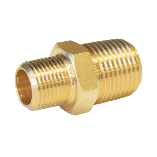 BRASS FITTING - HMPTMP 1-2 MALE TO 3-8 MALE PIPE THREAD | Barbecues Galore