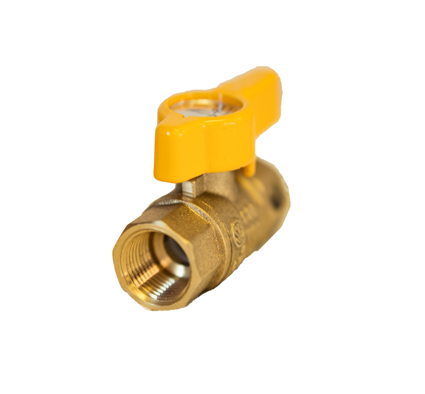 3/8" Double Female Threaded Shut-off - CSA Approved