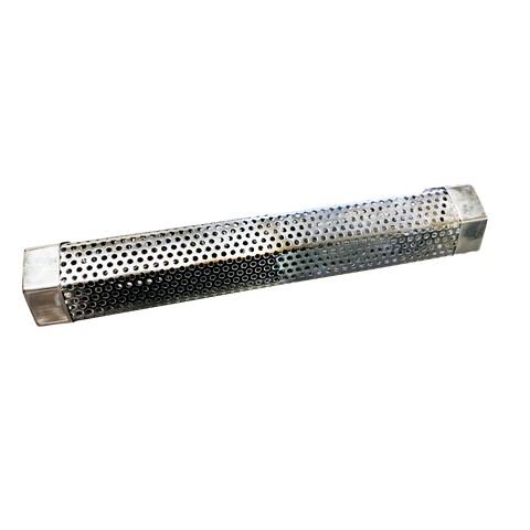 Big Boy Smoke Pipe Stainless Steel Smoking Tube for Pellets and Wood Chips for Smoky BBQ Flavour When You Have a Gas BBQ Grill