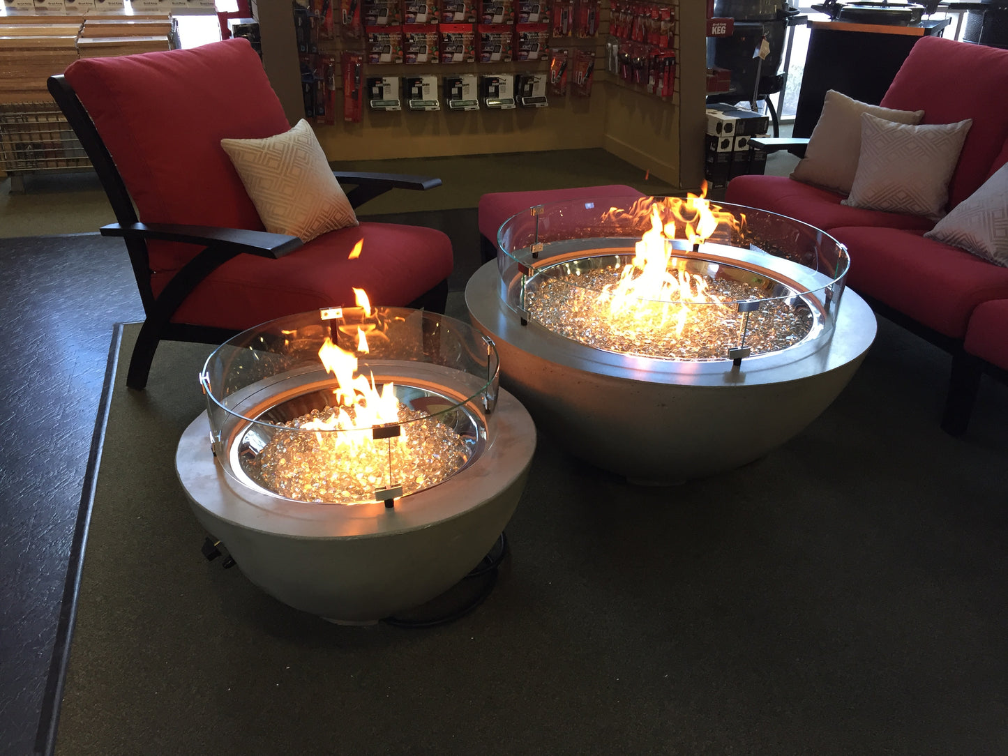 Outdoor GreatRoom Cove 30" Fire Bowl - Midnight Mist