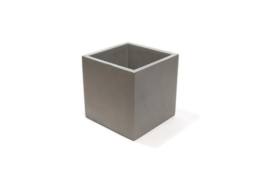 So Square Concrete Pot | The perfect accent pot to highlight your garden this summer.  Available at Barbecues Galore: Burlington, Oakville. Etobicoke & Calgary