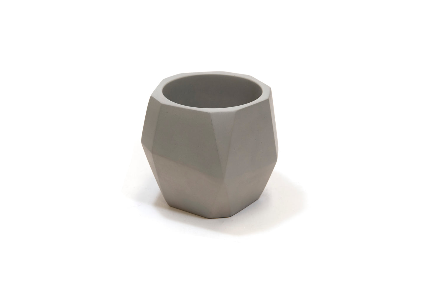 Geometric Concrete Pot | The perfect accent to set up your garden this summer. Available at Barbecues Galore: Burlington, Oakville, Etobicoke & Calgary