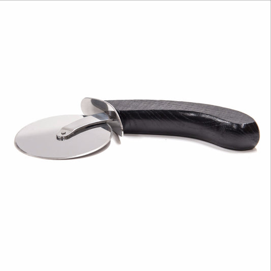 "Wheelie" Pizza Cutter with Wood Handle