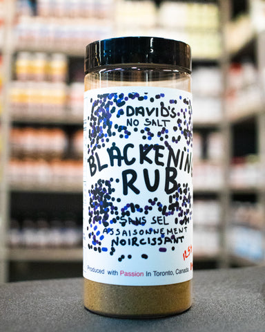 David's No Salt Blackening Rub - 125 g