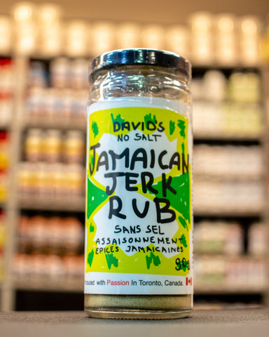 David's No Salt Jamaican Jerk Rub - 90 g