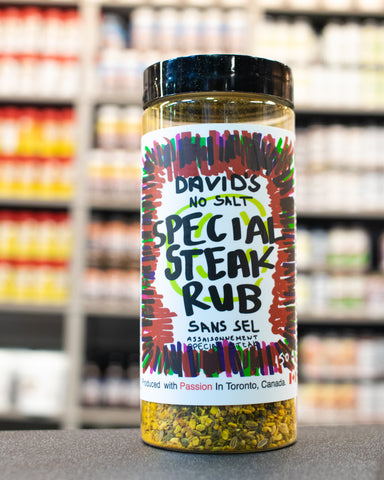 David's No Salt Special Steak Rub - 150 g
