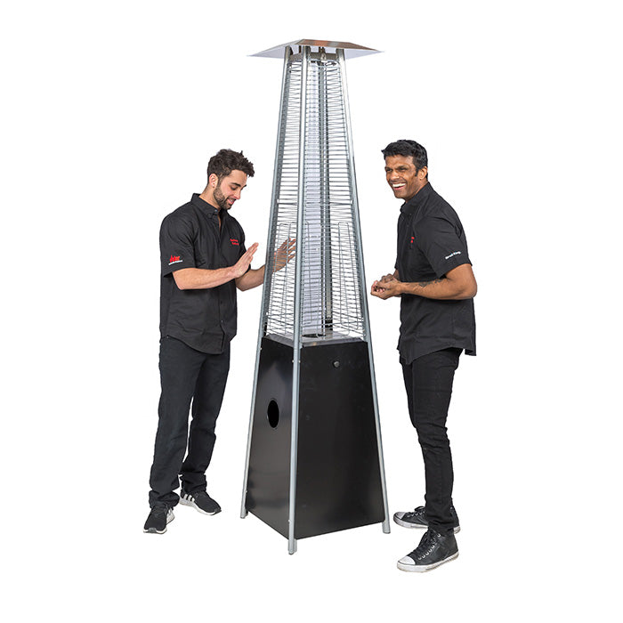 The Fontana Patio Heater is so warm it will transport you to hot Havana nights. Available in both propane and natural gas at five of Barbecues Galore's Canadian locations across Ontario and Alberta. Shop patio furniture and backyard essentials in Etobicoke, Oakville, Burlington and Calgary. 