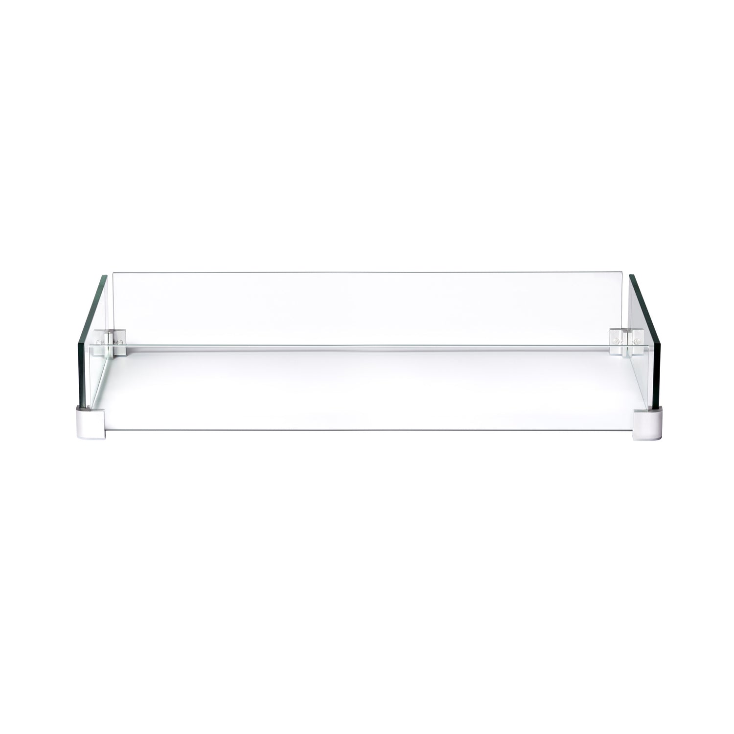 GPFTRWNDSCRN Napoleon PATIOFLAME Glass Wind Guard - 36"L x 14.5"D x 5.5"H