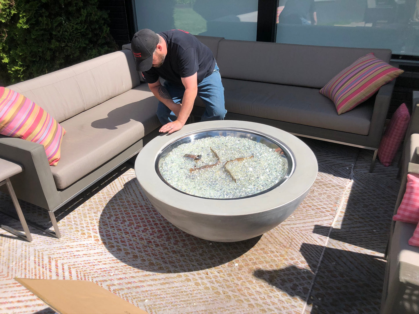 Outdoor GreatRoom Cove 30" Fire Bowl